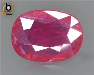 NATURAL RUBY (MANAK) (HEATED & TREATED) (MH) 1.48 CRT ( 29330 )
